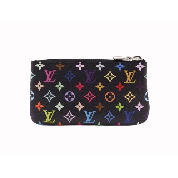 Louis Vuitton Murakami Key Pouch LV X TM Multicolor Black Cles Pochette 2025 - Picture 5 of 12